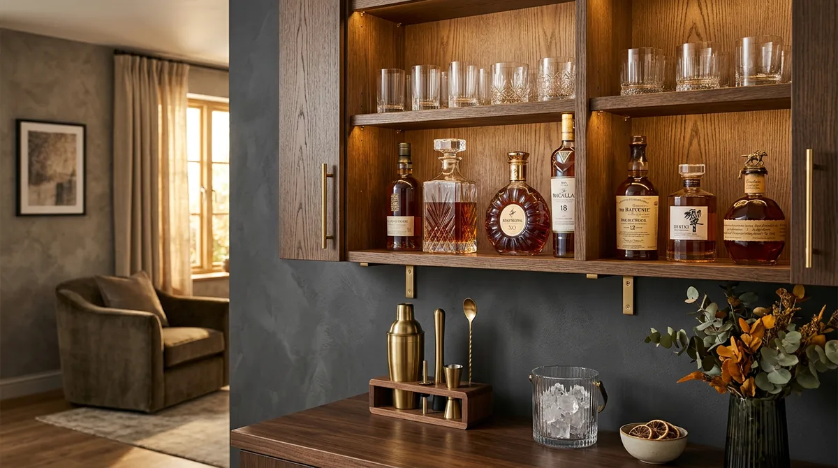 Aménager un coin bar à la maison : guide pratique et déco bois