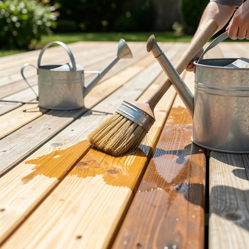 Entretenir une terrasse en bois : la routine qui dure